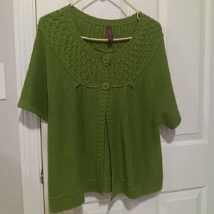 Sweater - shrug/vest type